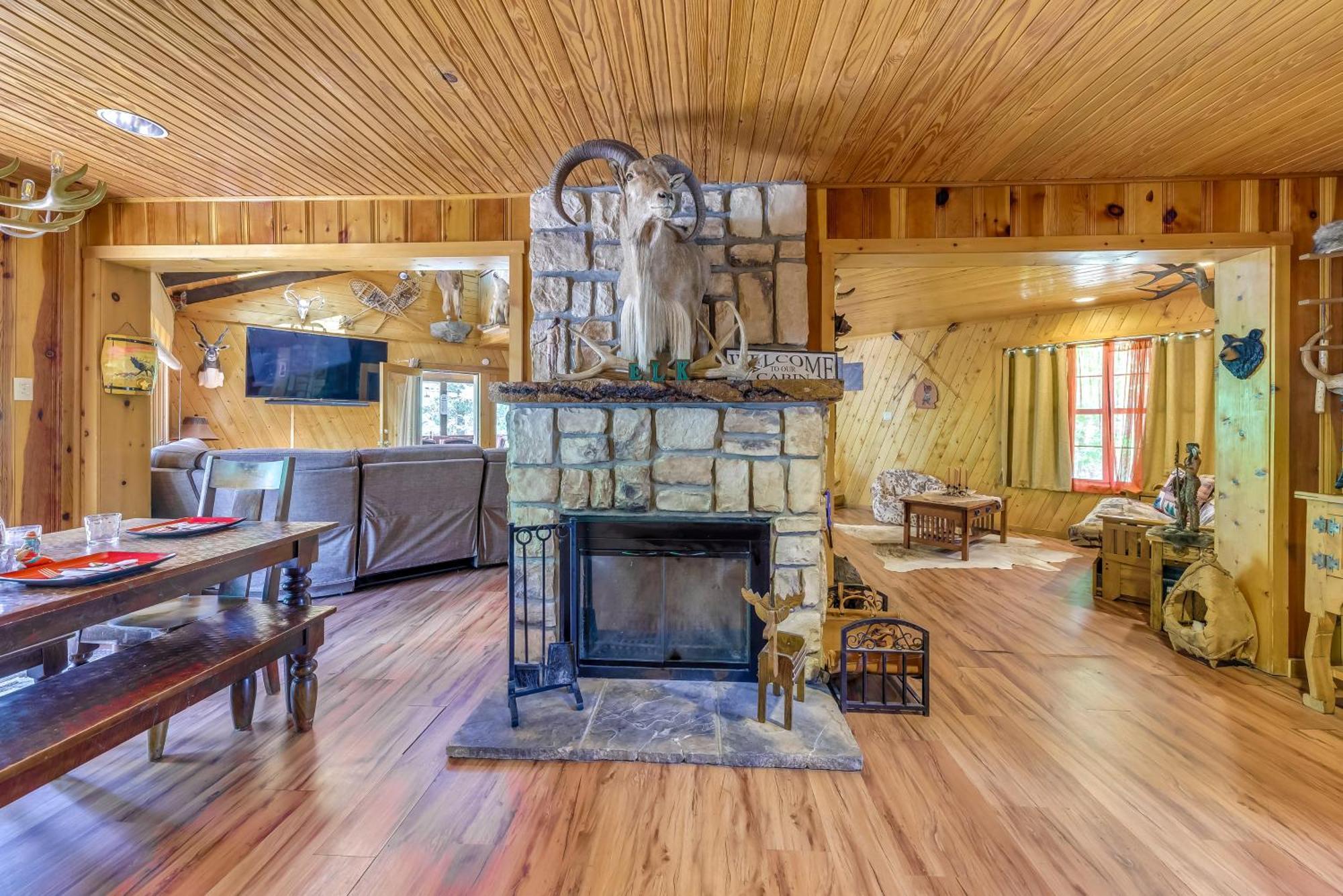 Unique Bear Country Cabin In Ruidoso With Hot Tub! Luaran gambar